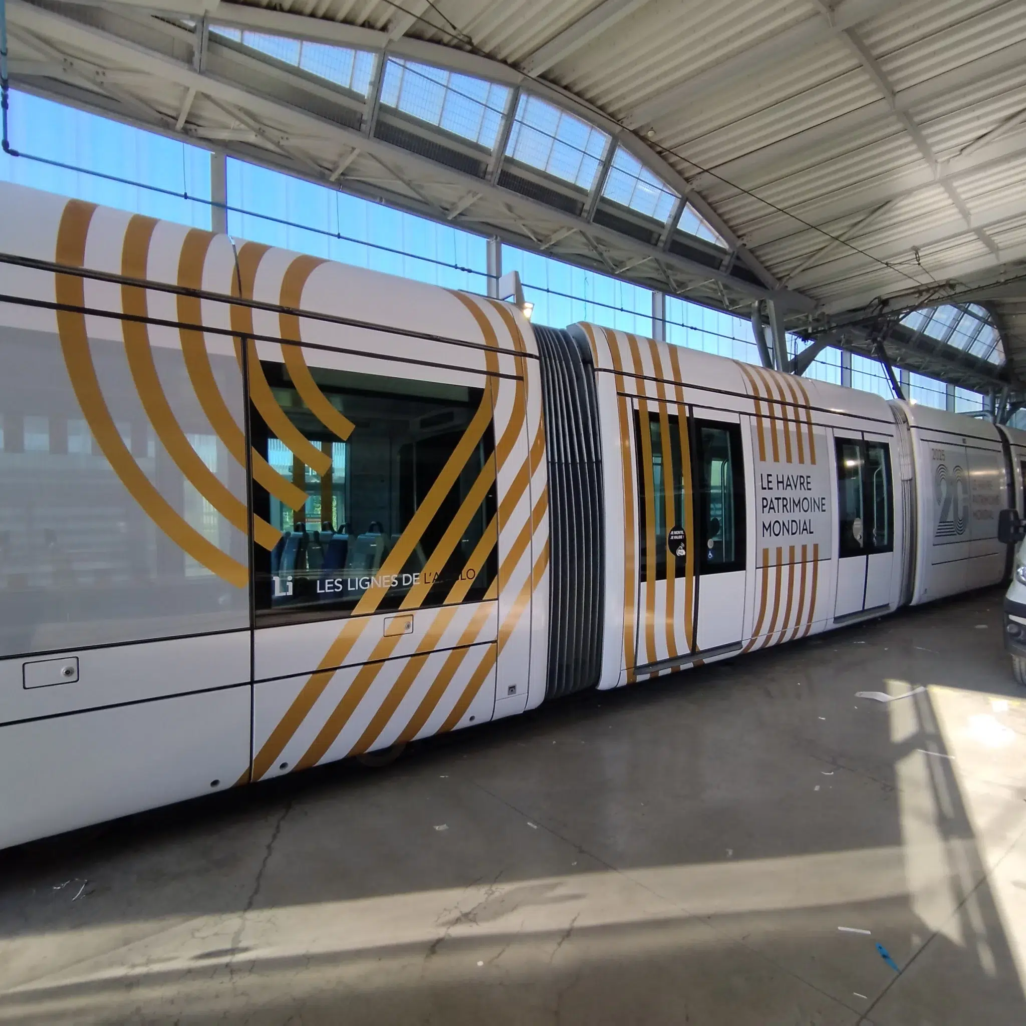 Covering 20 ans de patrimoine sur Tramway LIA