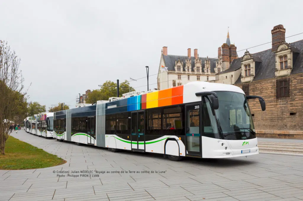 flocage bus - Le voyages à Nantes - 2019