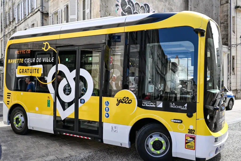Navette Cœur de ville habillée par Graphibus