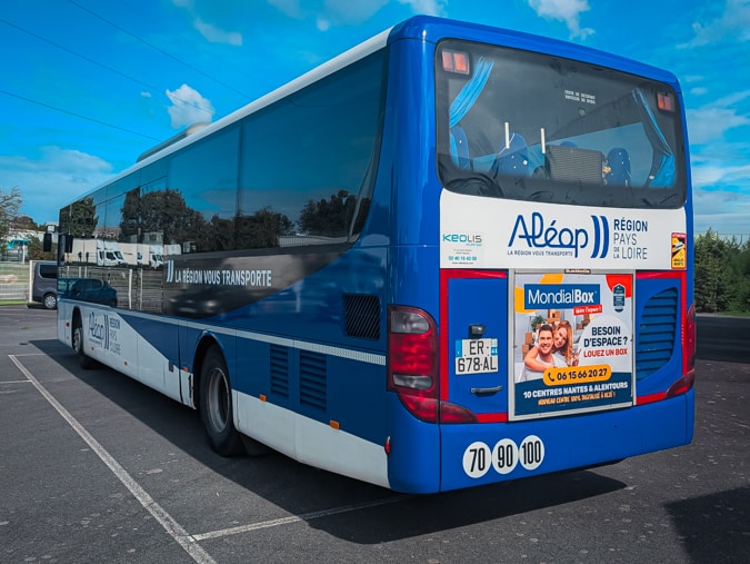 Modernisation du covering d'un autobus aléop