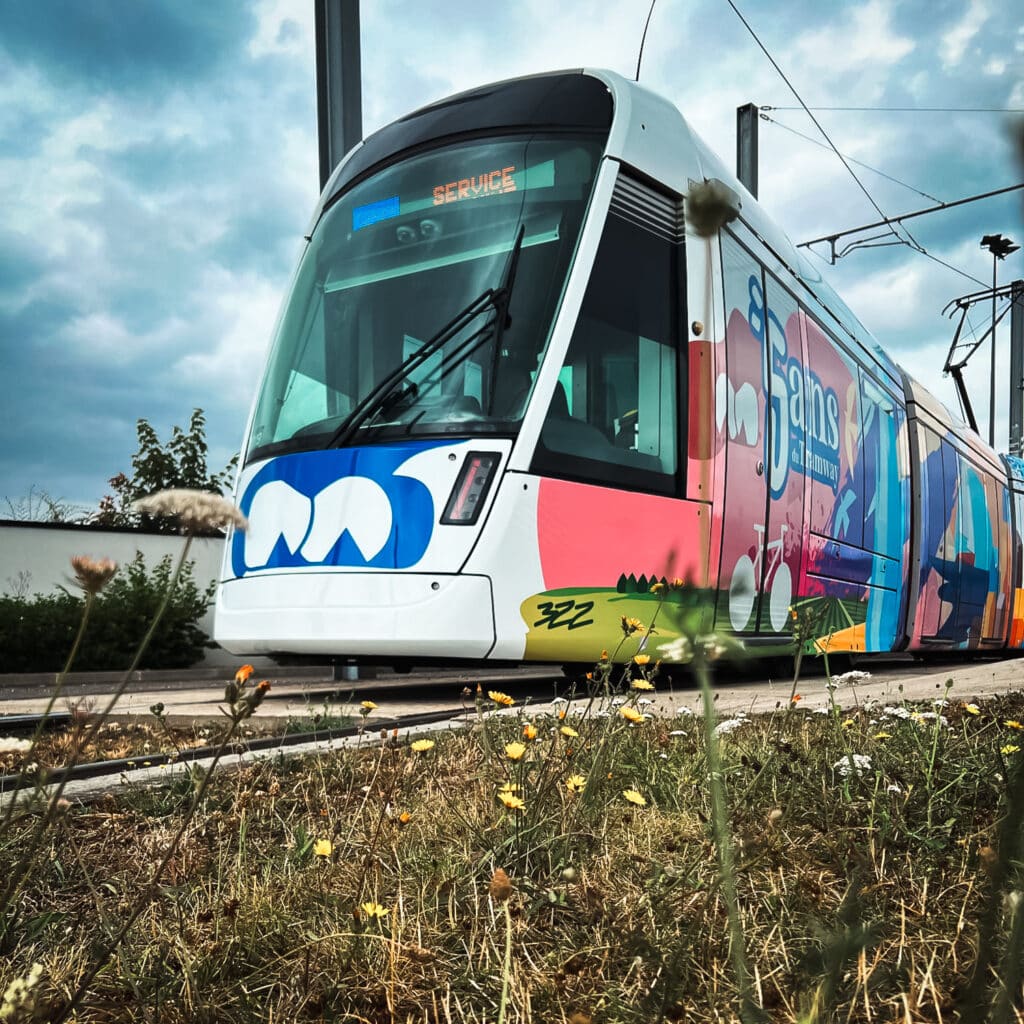 Covering d'un tramway pour la ville du Havre
