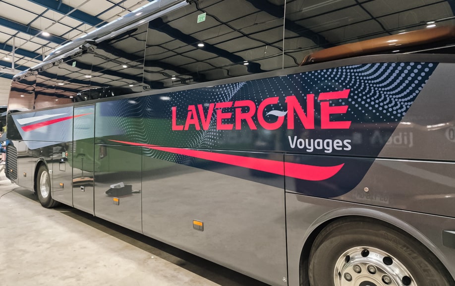 Covering d'autocar Mercedes Tourismo