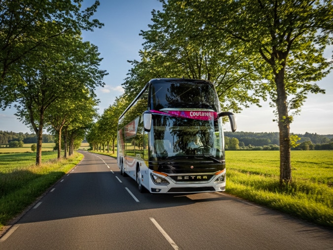 Pose habillage bus par l'entreprise Graphibus