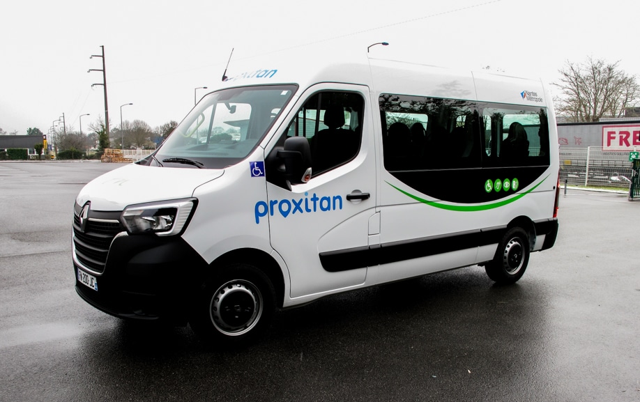 Habillage minibus Proxitan