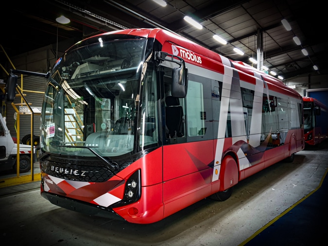 Exemple de covering sur un bus par l'entreprise Graphibus