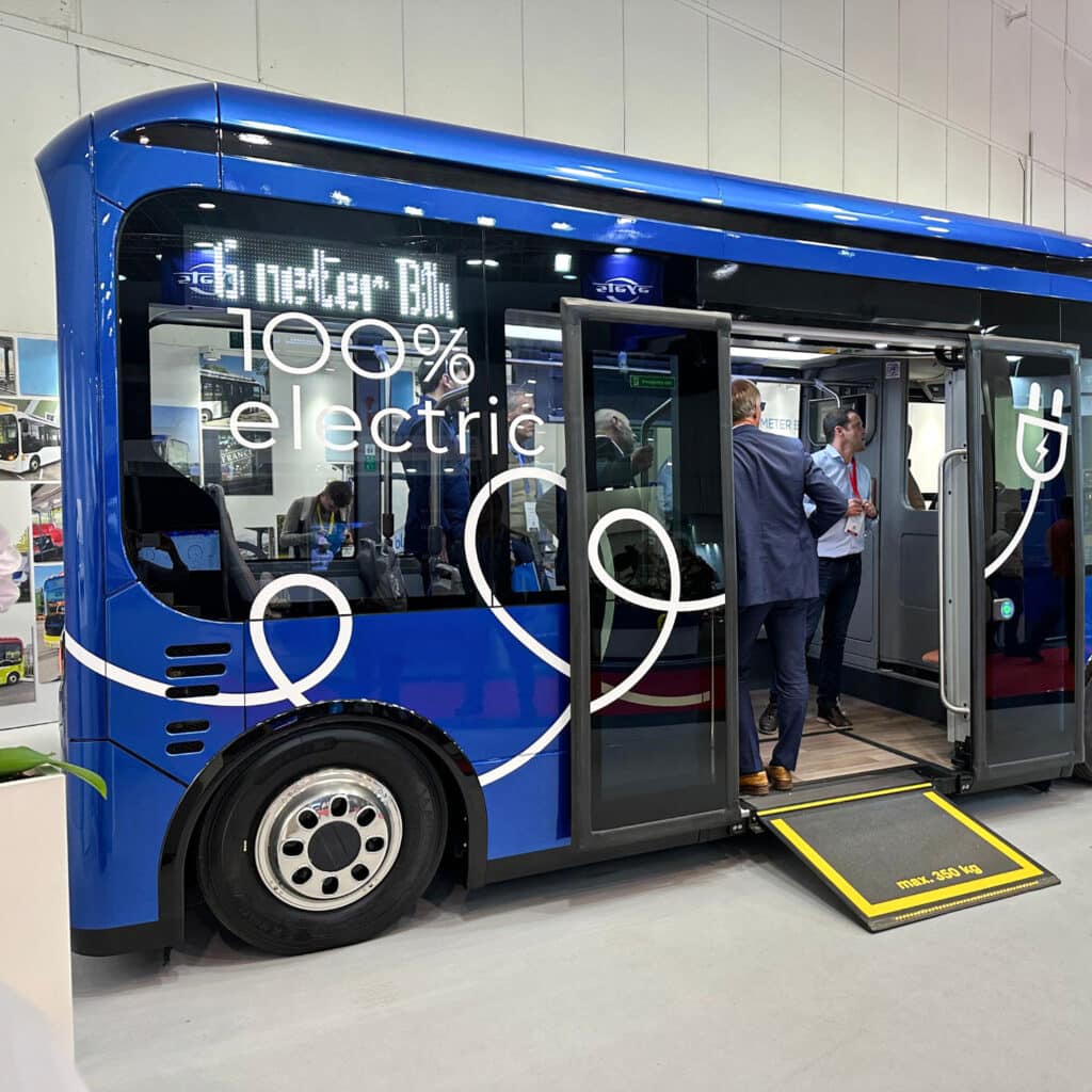 Flocage d'un bus Bluebus