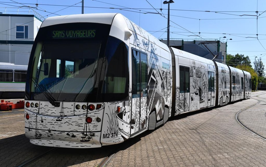 Habillage graphique intégral pour le réseau Naolib