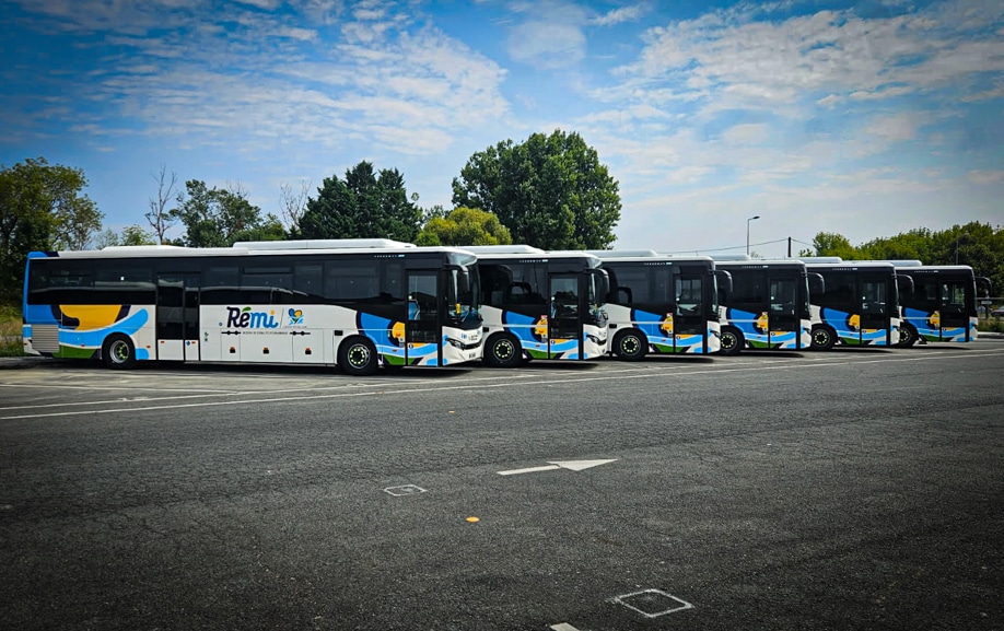 Covering de flotte pour le réseau Rémi en Centre-Val de Loire